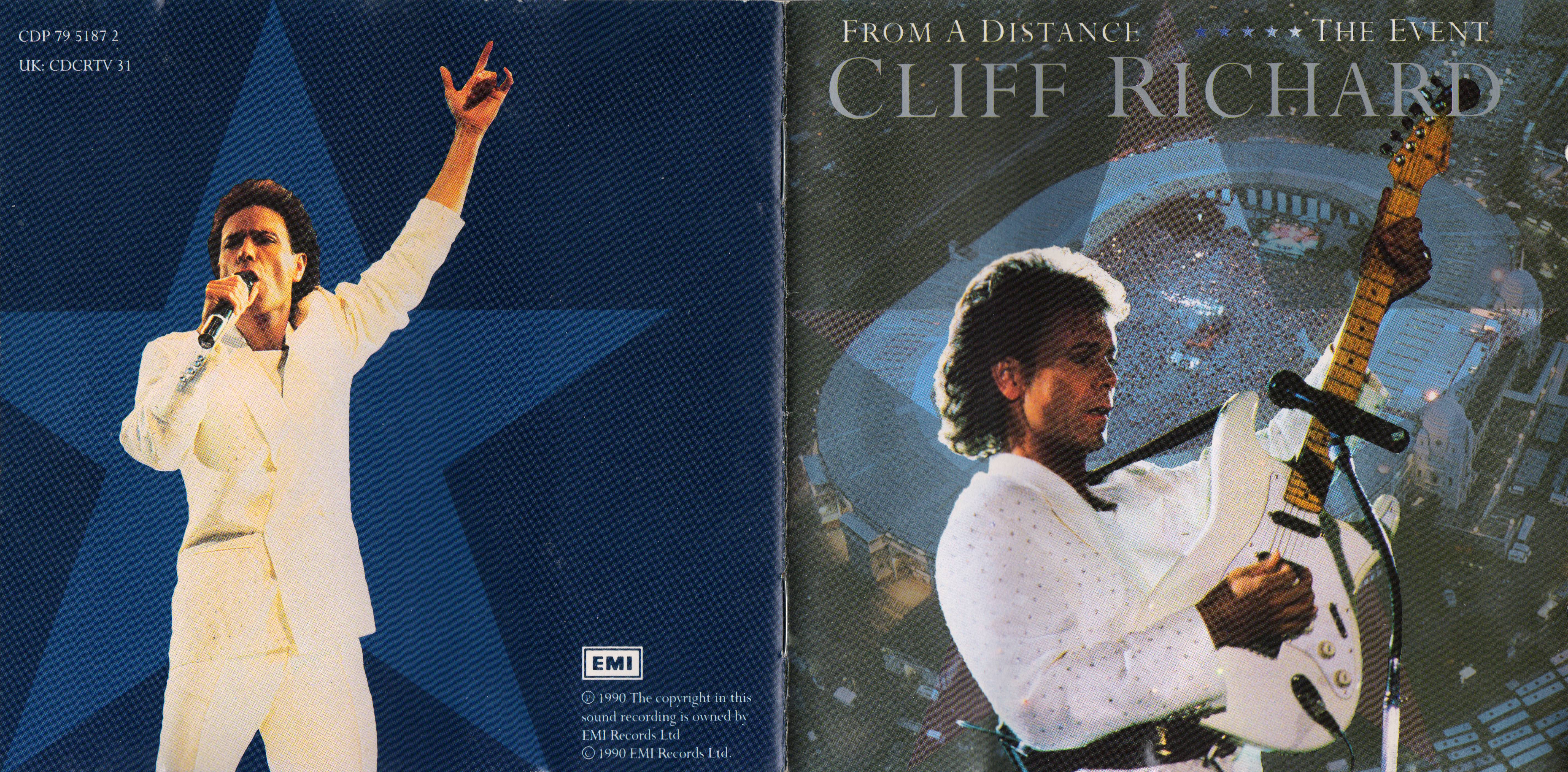 Cliff Richard From A Distance The Event : Front